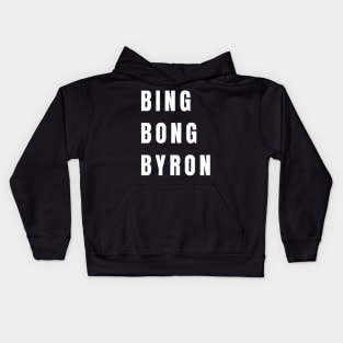 Bing Bong Byron Funny Joe Biden Kids Hoodie